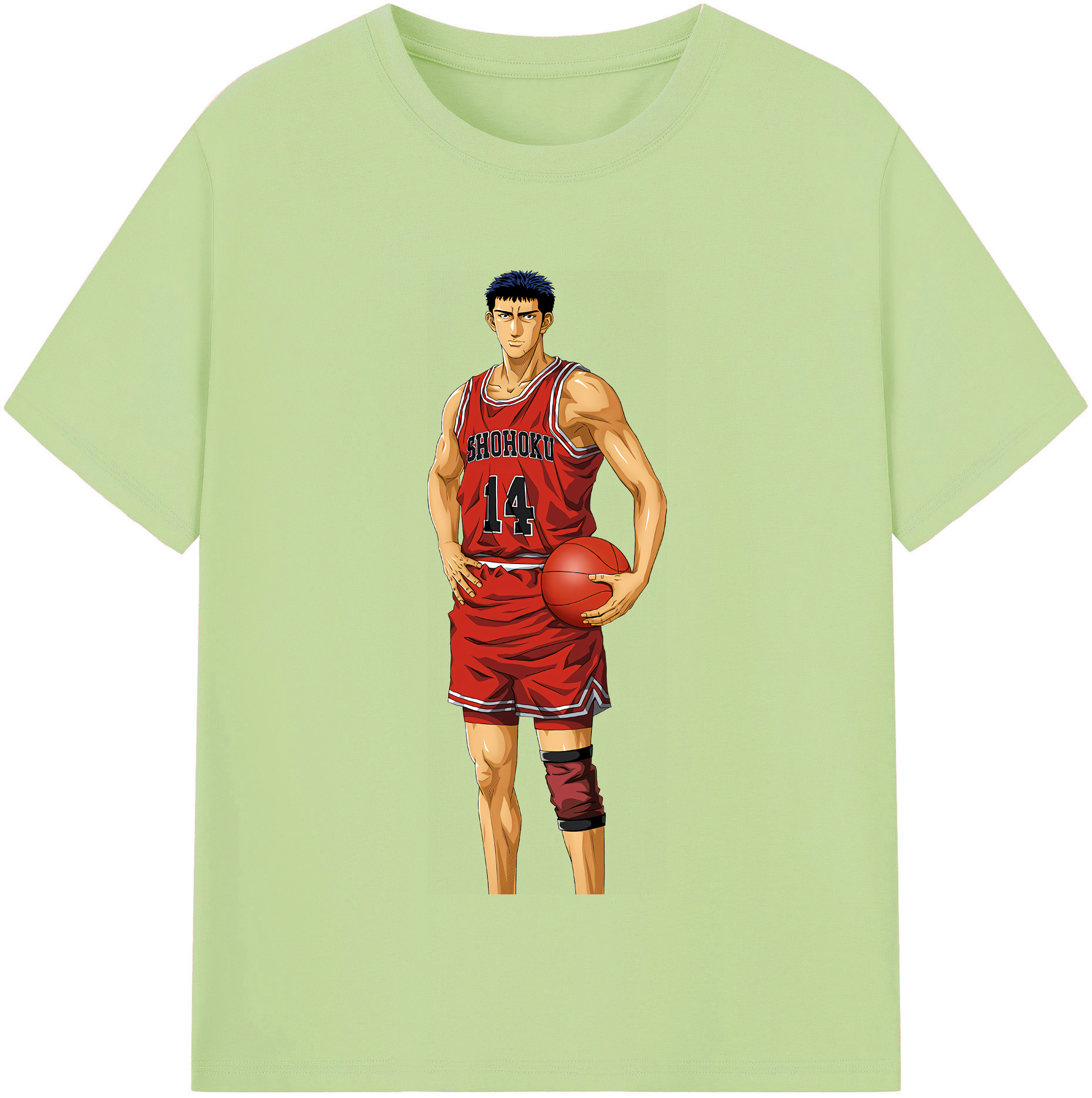 SLAM DUNK／スラムダンク 綿100％半袖Tシャツ（フロントプリント）